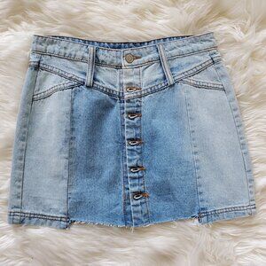 Emory Park Denim Mini Skirt SZ M